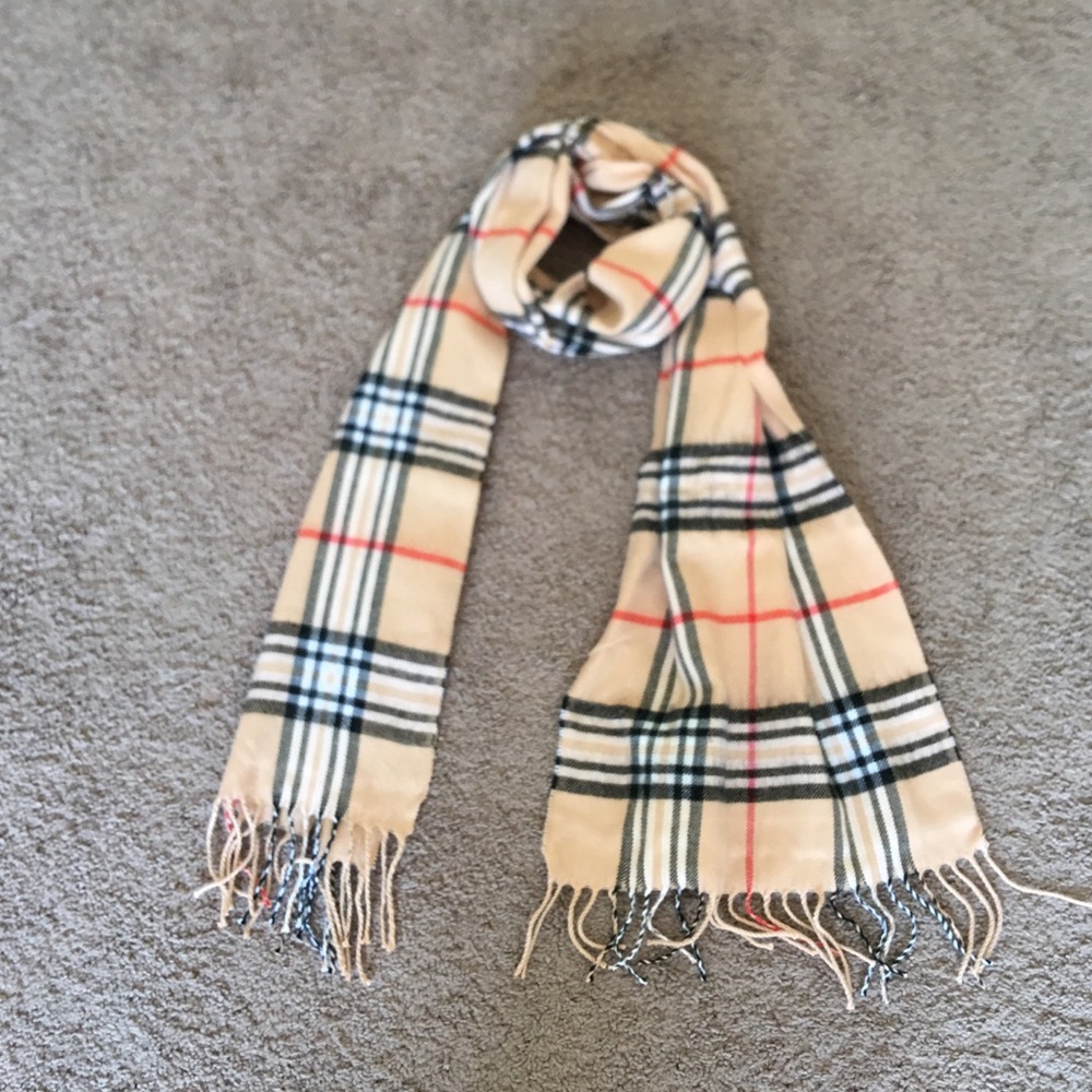Beautiful plaid scarf